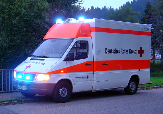 Rettungswagen des DRK Donaueschingen, Standort Furtwangen
