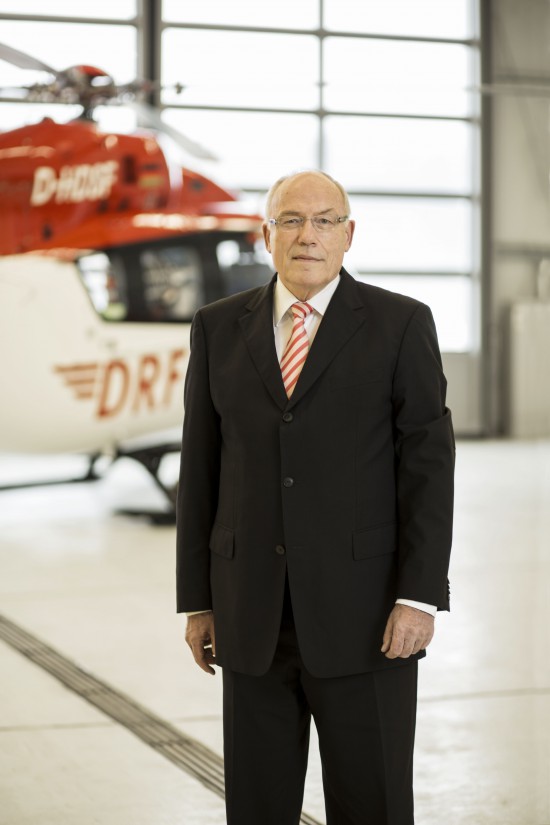 Dr. Boehmler, AR-Vorsitzender der DRF Luftrettung