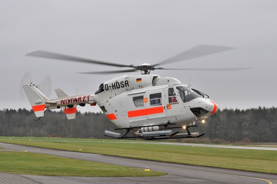 Fly-Out der DRF Luftrettung in Güttin