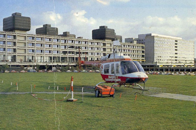 Mit einer Maschine des Typs Bell 206L LongRanger fing es 1980 an
