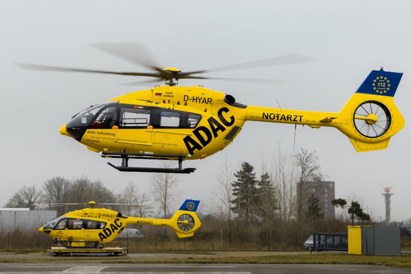 Mitte Dezember fanden rund um die ADAC-Station in Greven letzte Einweisungsflüge mit dem neuen Arbeitsgerät statt