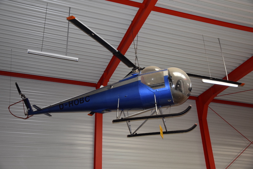Mit einer nahezu baugleichen Maschine der in Hermeskeil ausgestellten Brantly B2 (Baujahr 1959) flog im Sommer 1967 der Arzt Hans-Werner Feder seinen dreiwöchigen Hubschrauber-Arzt-Testeinsatz