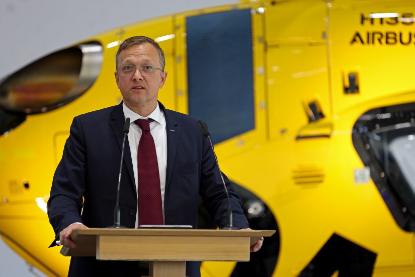 Seit Dezember 2022 ist Stefan Thomé neuer Geschäftsführ von Airbus Helicopters in Deutschland